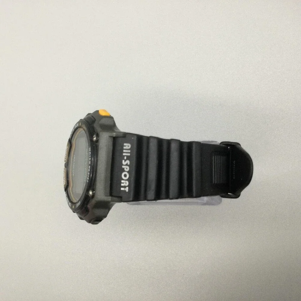 Armitron All-Sport Instalite Mens Watch 40mm Alarm Chrono Digital 40/6595 Black